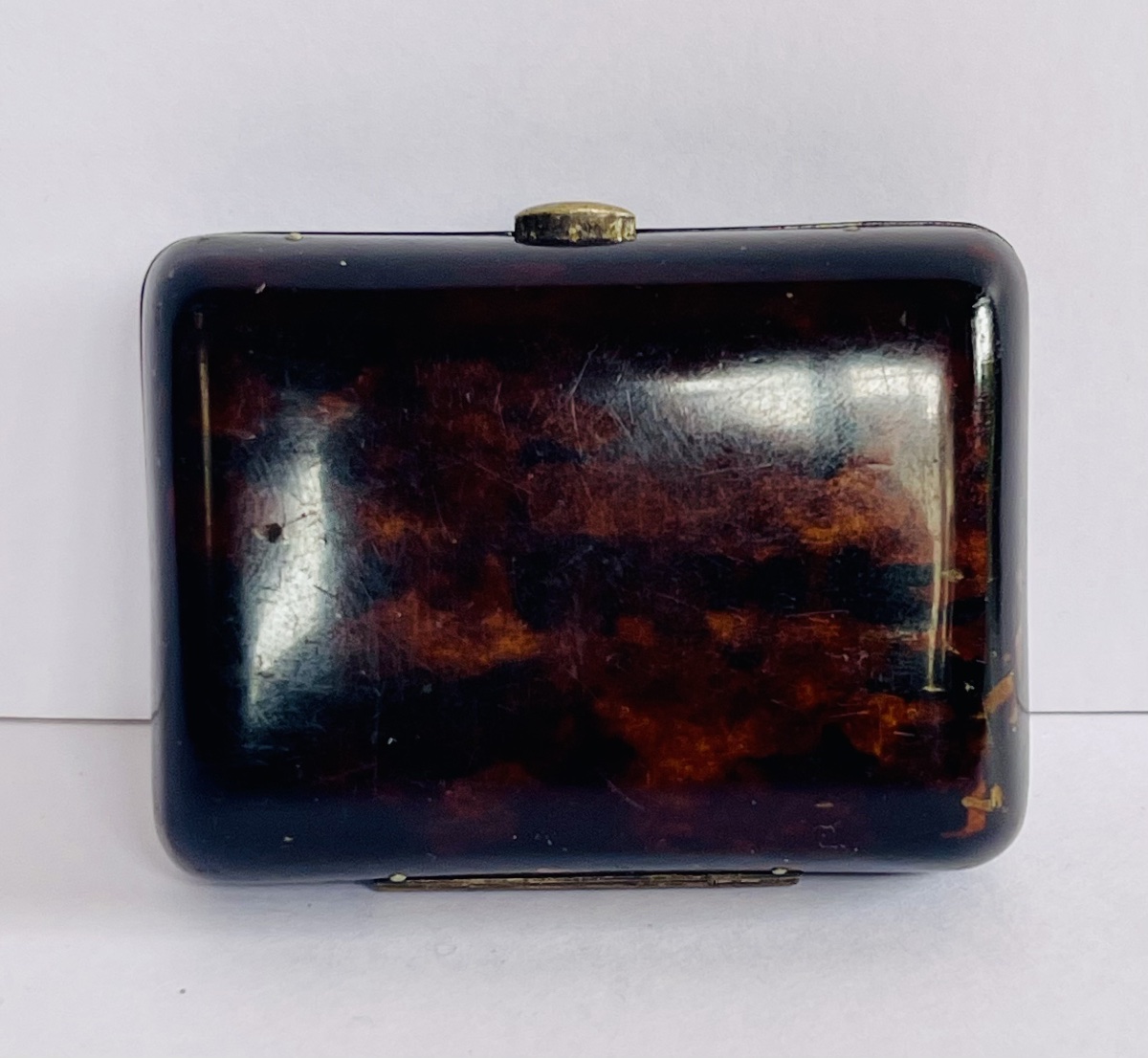 Tortoiseshell And Silver Coin Purse -photo-2